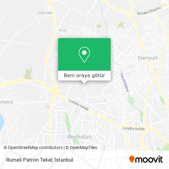 Rumeli Patron Tekel harita