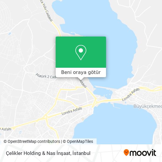 Çelikler Holding & Nas İnşaat harita
