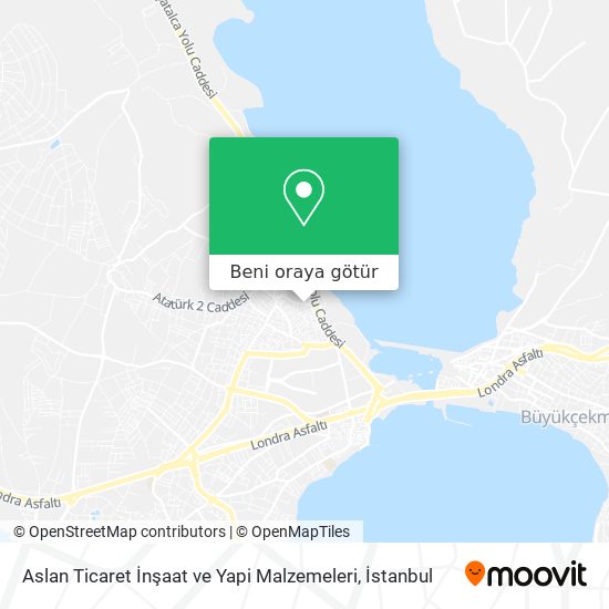 Aslan Ticaret İnşaat ve Yapi Malzemeleri harita
