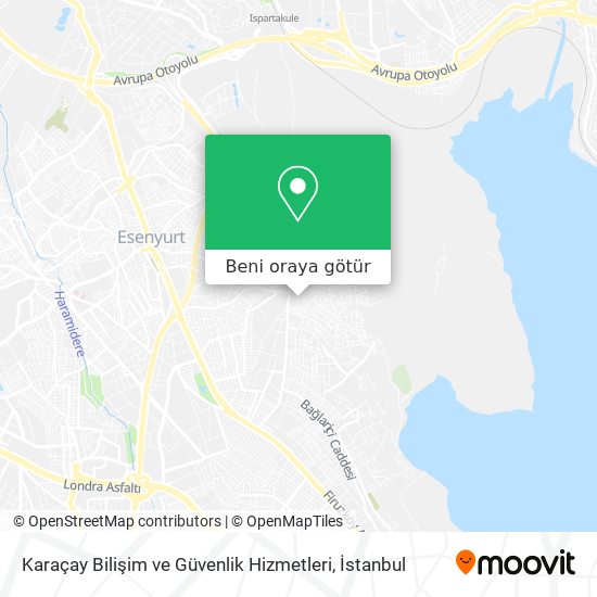 Karaçay Bilişim ve Güvenlik Hizmetleri harita