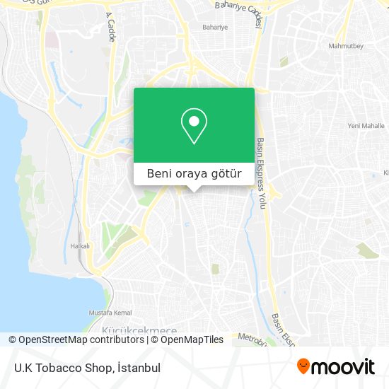 U.K Tobacco Shop harita