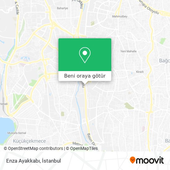 Enza Ayakkabı harita