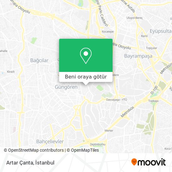 Artar Çanta harita