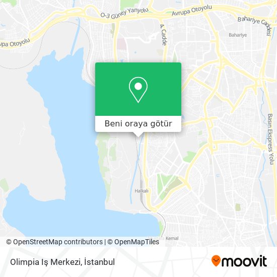 Olimpia Iş Merkezi harita