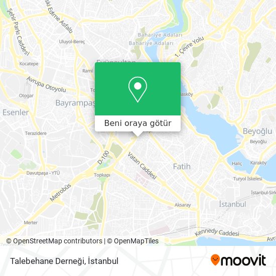 Talebehane Derneği harita