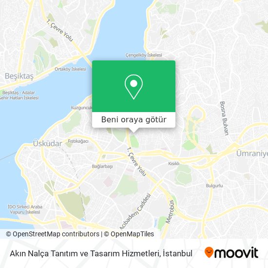 Akın Nalça Tanıtım ve Tasarım Hizmetleri harita