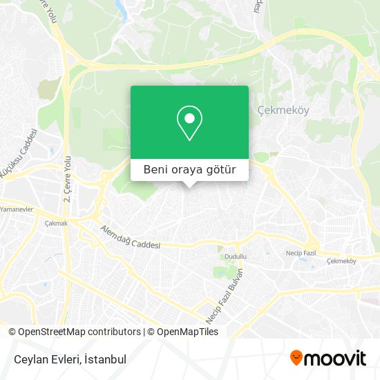 Ceylan Evleri harita