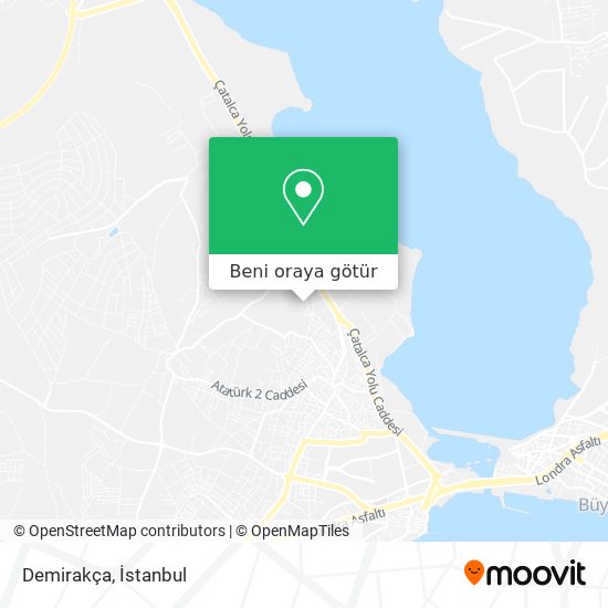 Demirakça harita