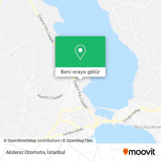 Akdenız Otomotıv harita
