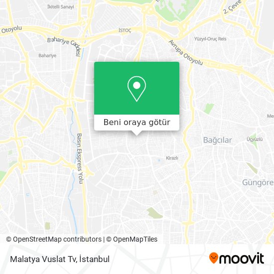 Malatya Vuslat Tv harita