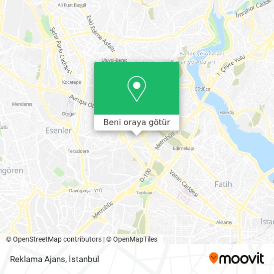 Reklama Ajans harita