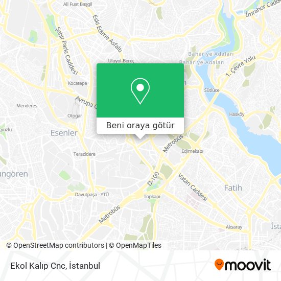 Ekol Kalıp Cnc harita