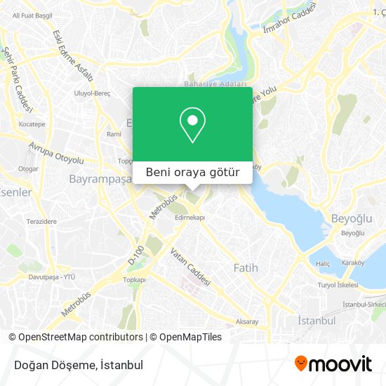 Doğan Döşeme harita