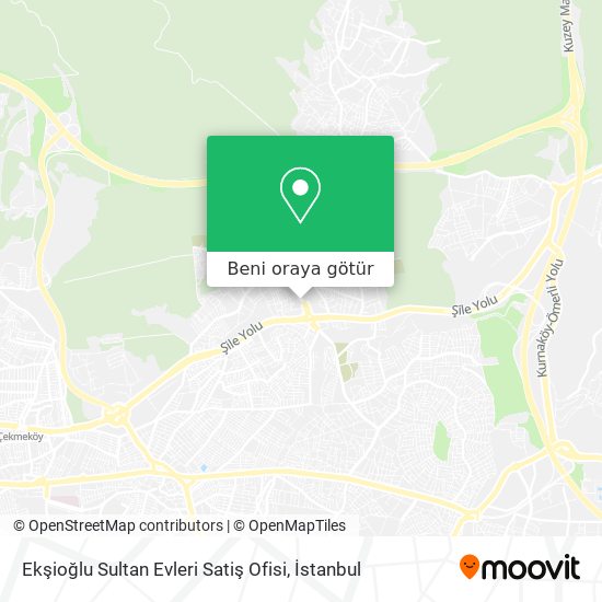 Ekşioğlu Sultan Evleri Satiş Ofisi harita