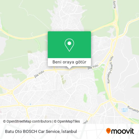 Batu Oto BOSCH Car Service harita