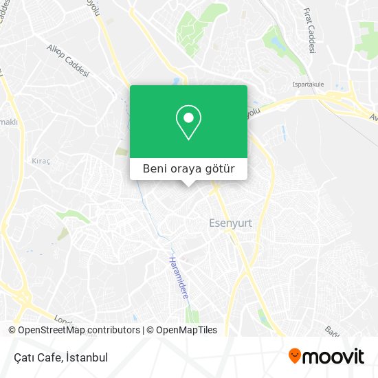 Çatı Cafe harita