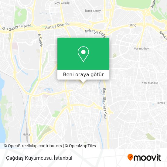 Çağdaş Kuyumcusu harita