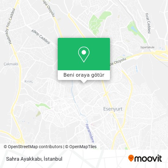 Sahra Ayakkabı harita