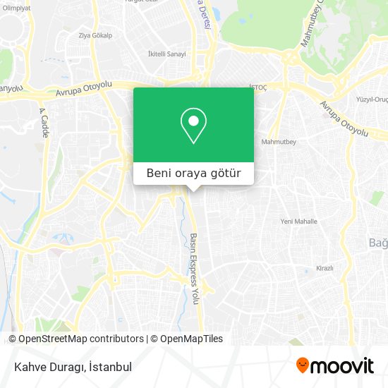 Kahve Duragı harita