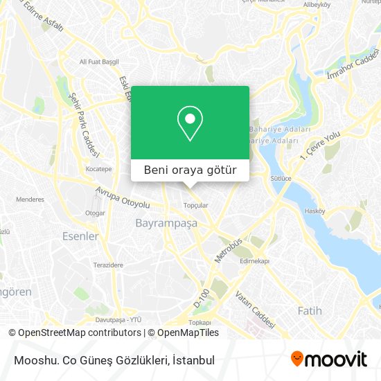 Mooshu. Co Güneş Gözlükleri harita