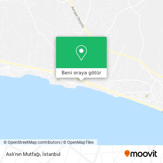 Aslı'nın Mutfağı harita