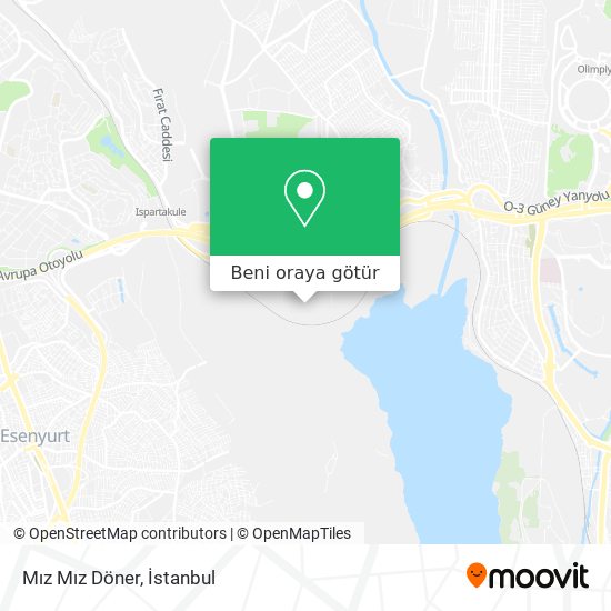 Mız Mız Döner harita