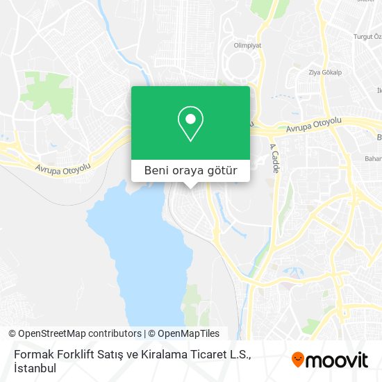 Formak Forklift Satış ve Kiralama Ticaret L.S. harita