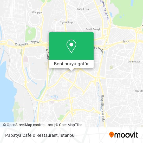 Papatya Cafe & Restaurant harita