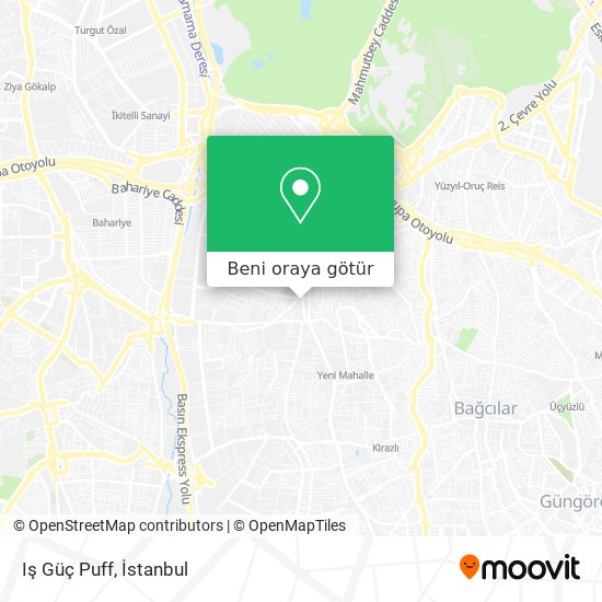 Iş Güç Puff harita