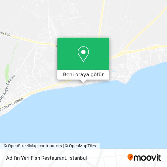Adil'in Yeri Fish Restaurant harita