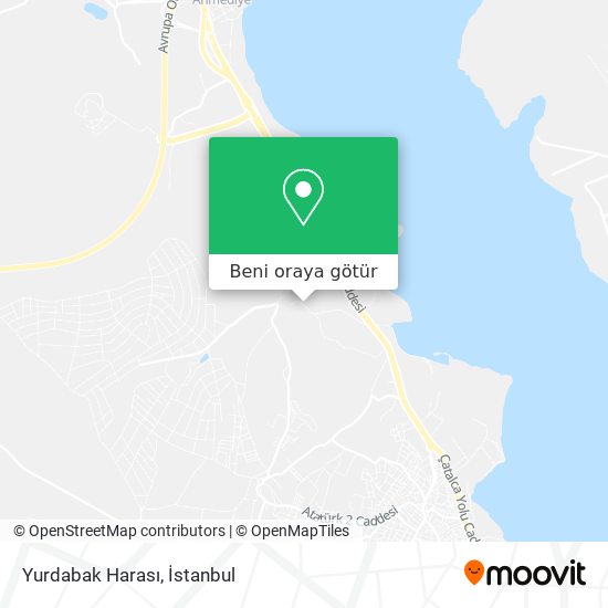 Yurdabak Harası harita