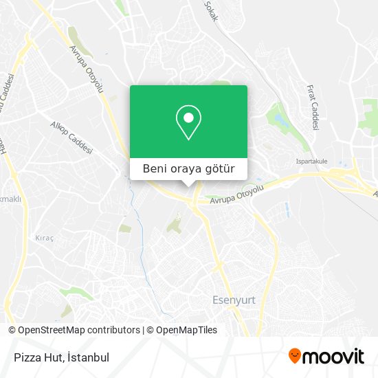 Pizza Hut harita