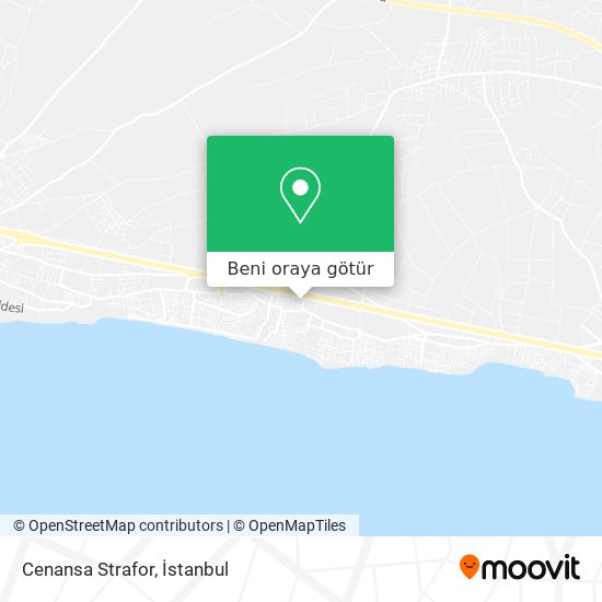 Cenansa Strafor harita