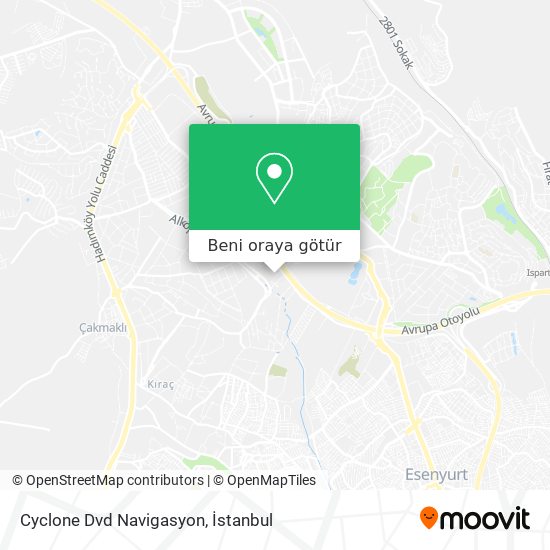 Cyclone Dvd Navigasyon harita