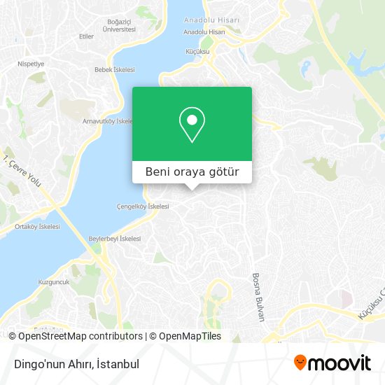 Dingo'nun Ahırı harita