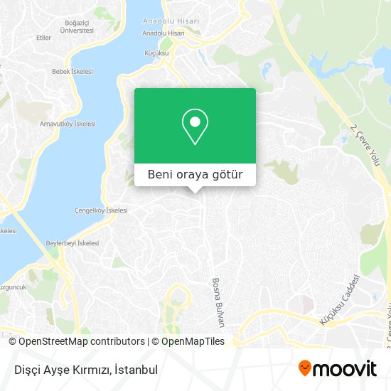 Dişçi Ayşe Kırmızı harita