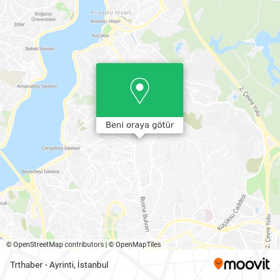 Trthaber - Ayrinti harita