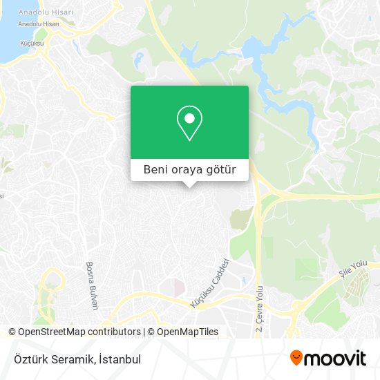 Öztürk Seramik harita