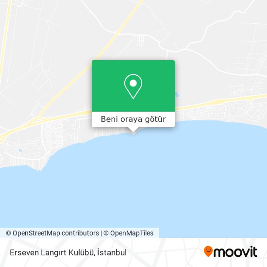 Erseven Langırt Kulübü harita