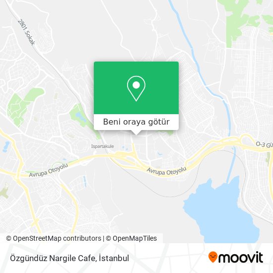 Özgündüz Nargile Cafe harita