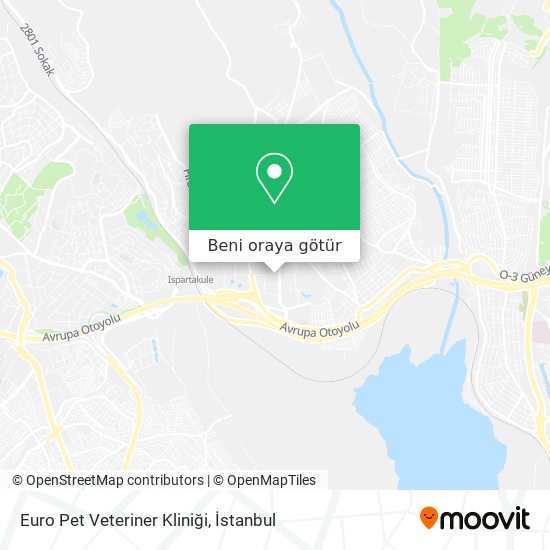 Euro Pet Veteriner Kliniği harita