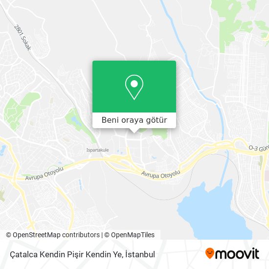 Çatalca Kendin Pişir Kendin Ye harita