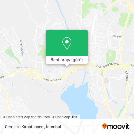 Cemal'in Kıraathanesi harita