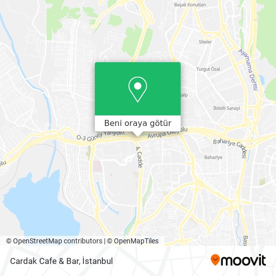 Cardak Cafe & Bar harita