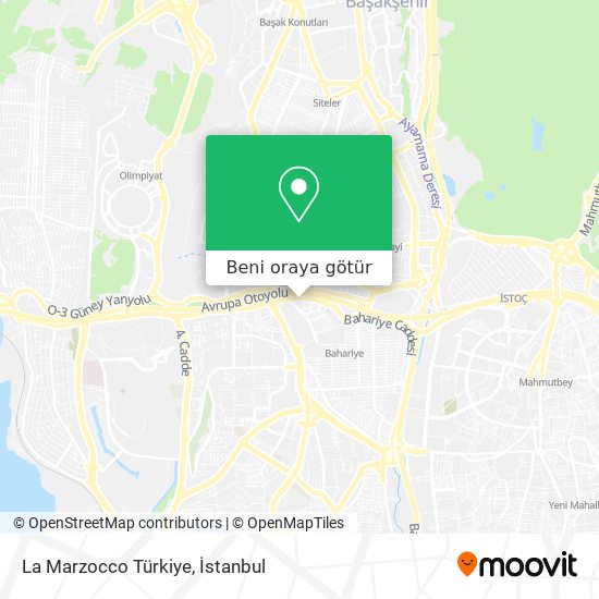 La Marzocco Türkiye harita