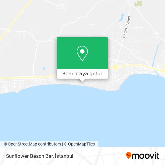 Sunflower Beach Bar harita