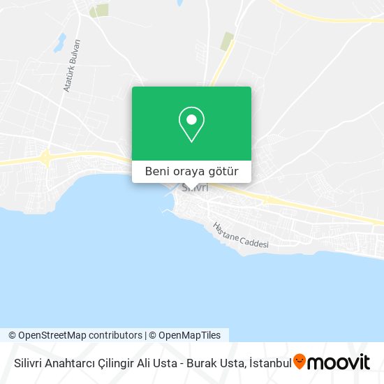 Silivri Anahtarcı Çilingir Ali Usta - Burak Usta harita