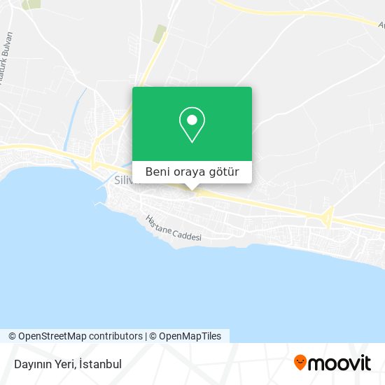Dayının Yeri harita