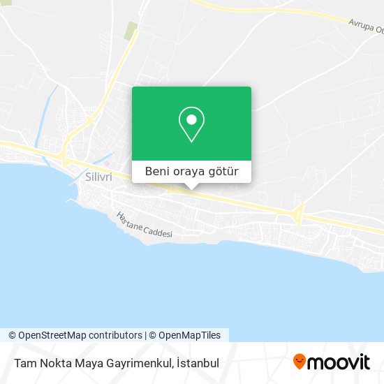 Tam Nokta Maya Gayrimenkul harita