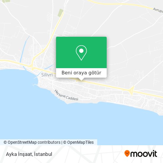 Ayka İnşaat harita